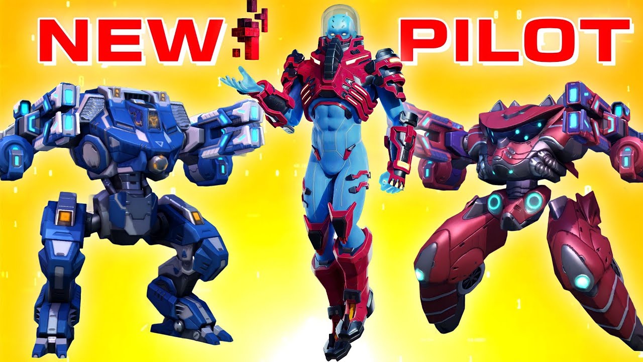 NEW Pilot Morpho - Paragon & Redox with Quantum Gun 16 - Mech Arena