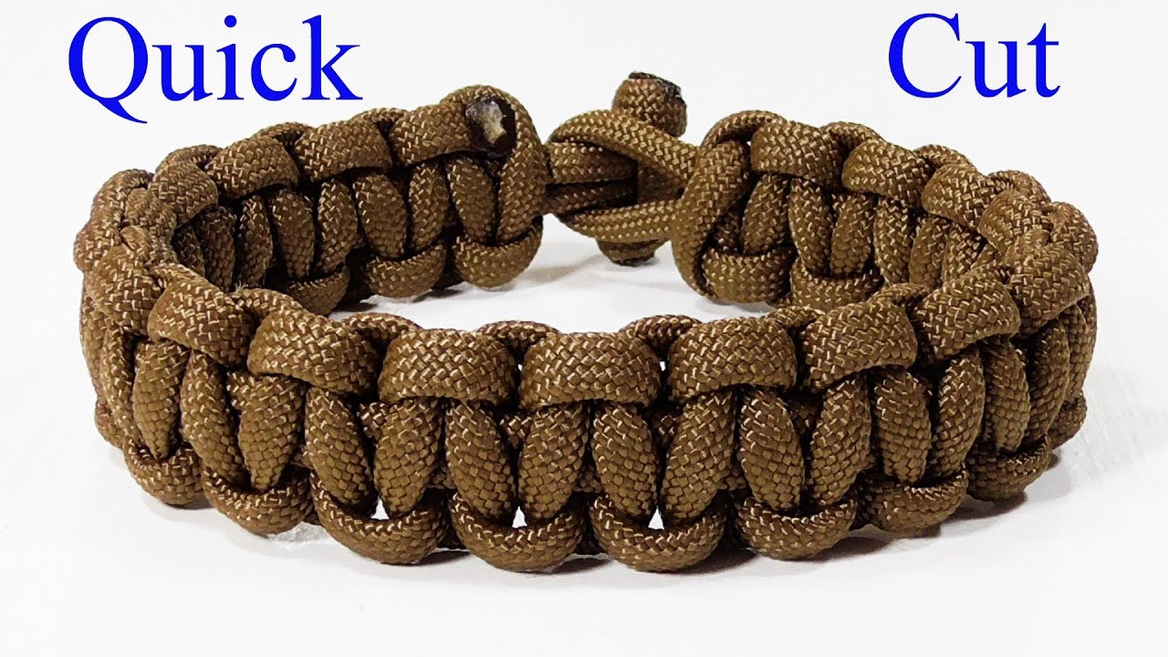 The Art Of Paracord Bracelets Starts Here. The One Bracelet You Need To Know