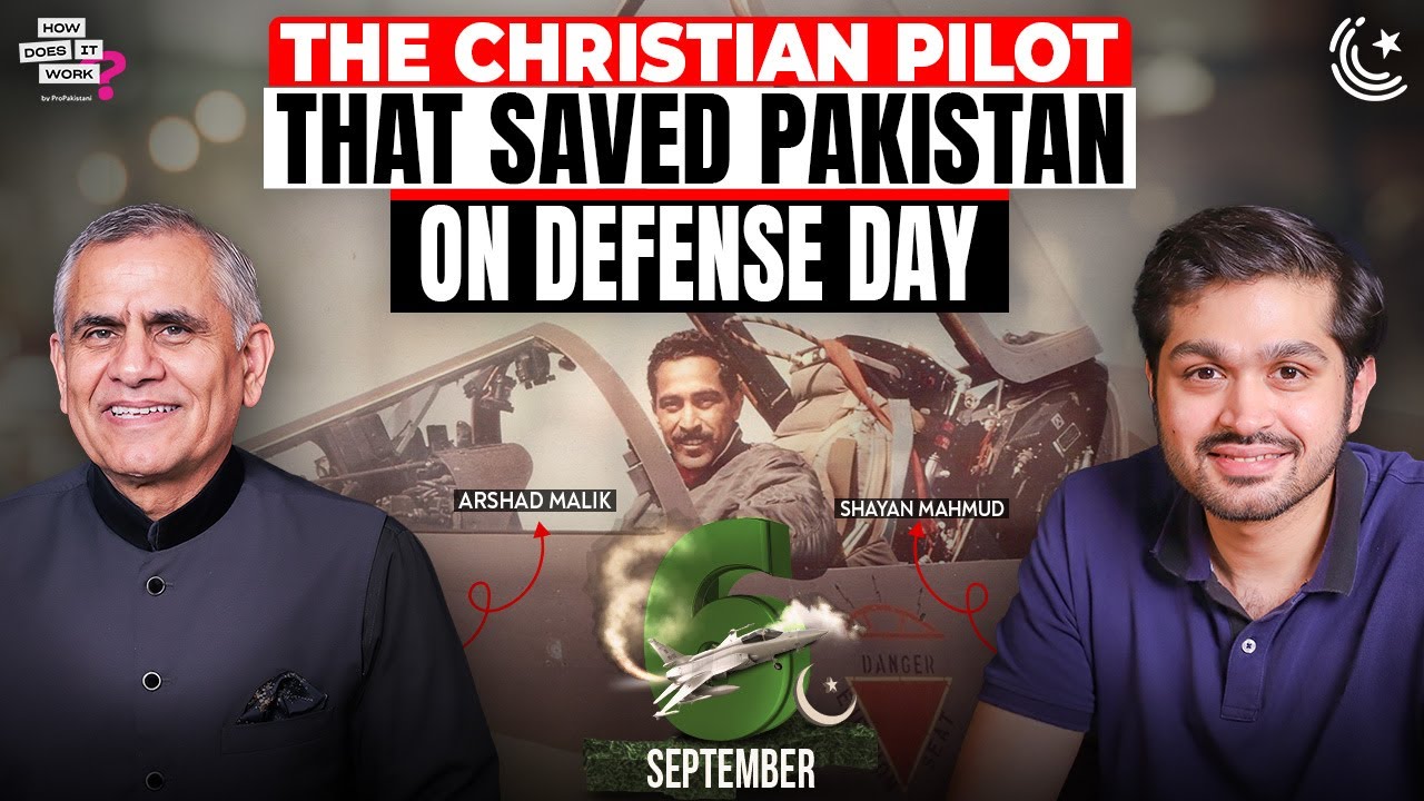 The Christian Pilot That Saved Pakistan on Defense Day Ft. Arshad Malik