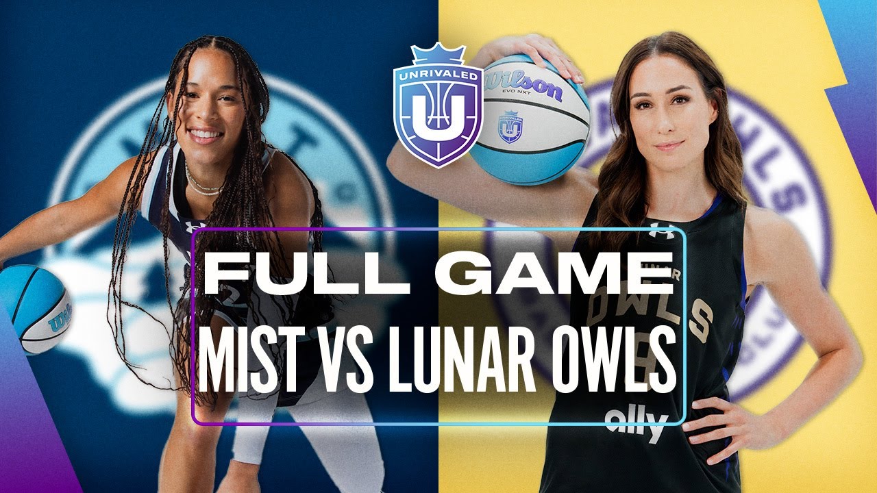 MIST vs. LUNAR OWLS | Live Game | Unrivaled Basketball