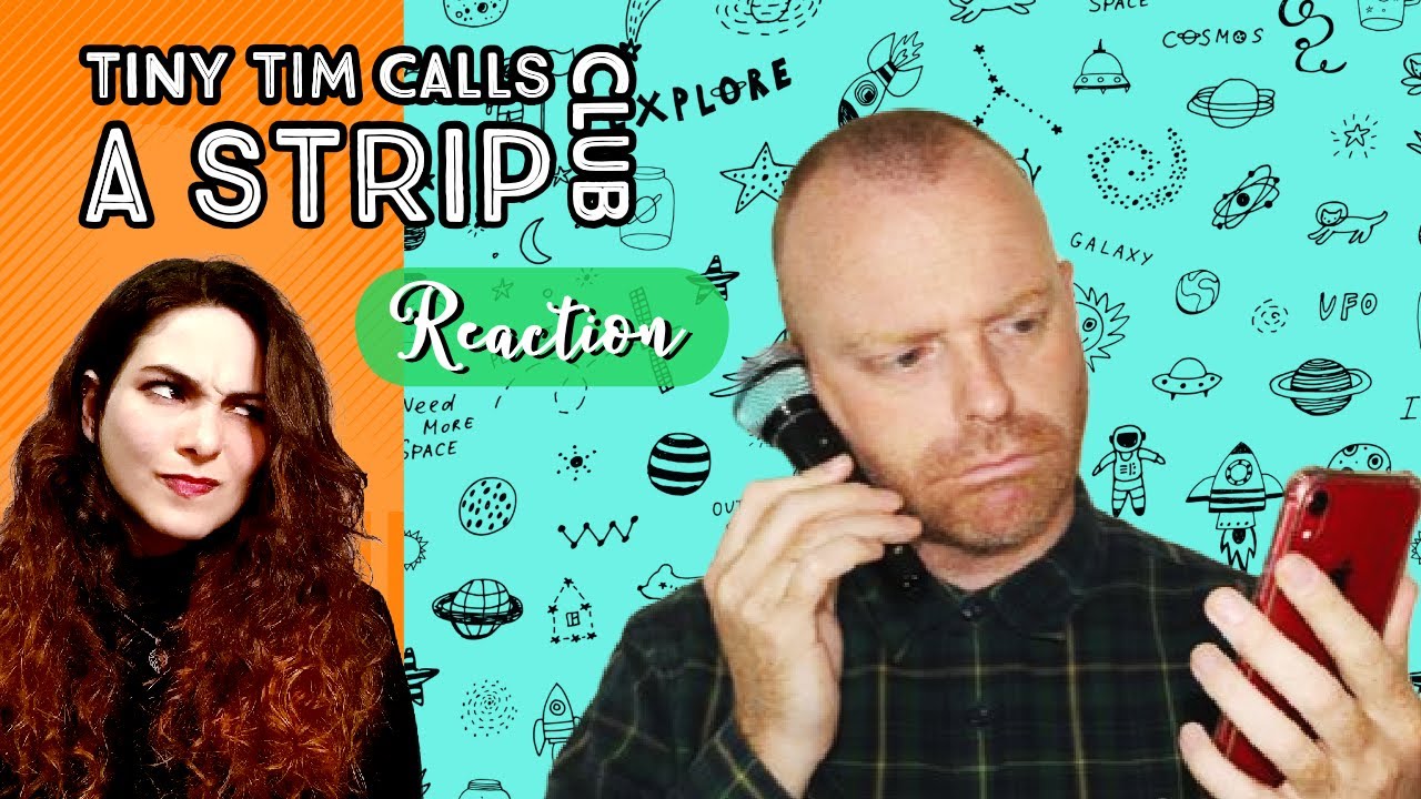 TINY TIM Calls a Strip Club - REACTION