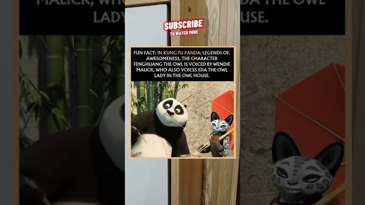 The voice actor for the owl is the same person as in the series The Owl House. 