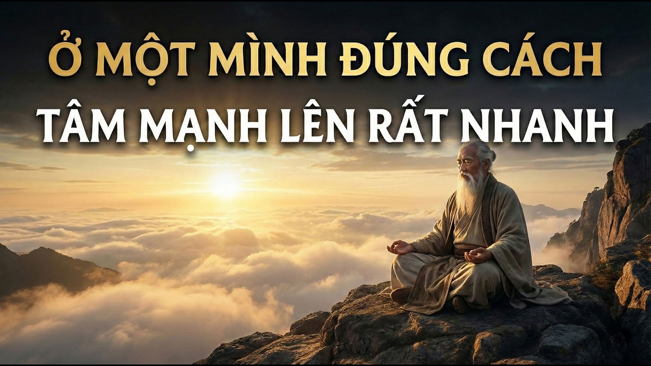 CỔ NHÂN DẠY: Ở Một Mình Đúng Cách, Tâm Bạn Sẽ Mạnh Lên Rất Nhanh | Triết Lý Sống | Cổ Nhân Audio