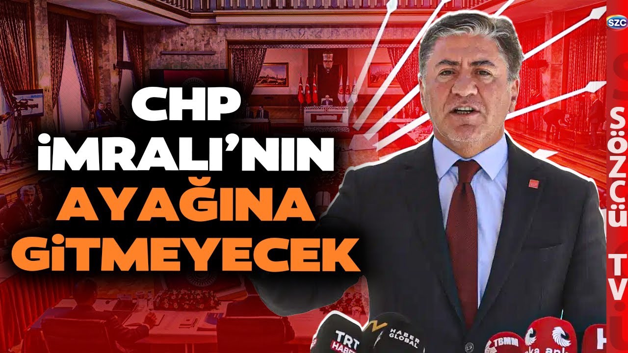 CHP İmralı'nın Ayağına Gitmeyi Reddetti! Murat Emir O Kararı Açıkladı! Erdoğan Sorusuna Yanıt