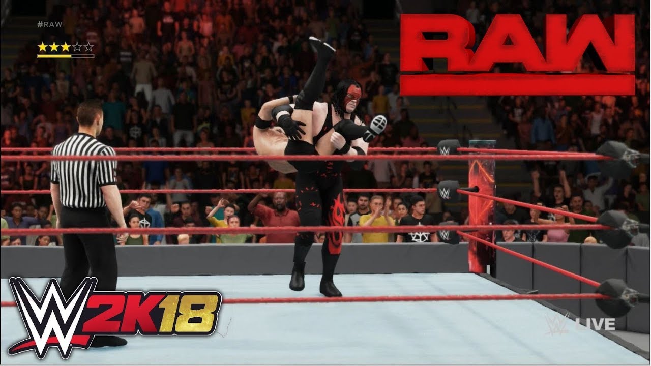 WWE 2K18 - Kane vs. Finn Bálor | Monday Night Raw