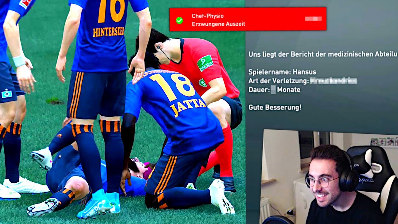 ABSOLUTE HORROR VERLETZUNG ZERST&Ouml;RT KARRIERE ?!! 🚑😢 FIFA 21 Spielerkarriere #5 (Stream Highlights)