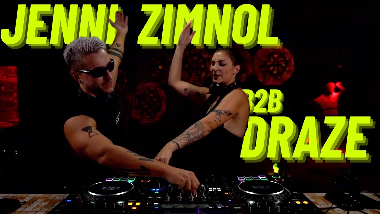 Hard Dark Techno Jenni Zimnol B2B Draze [va:gn.tv]