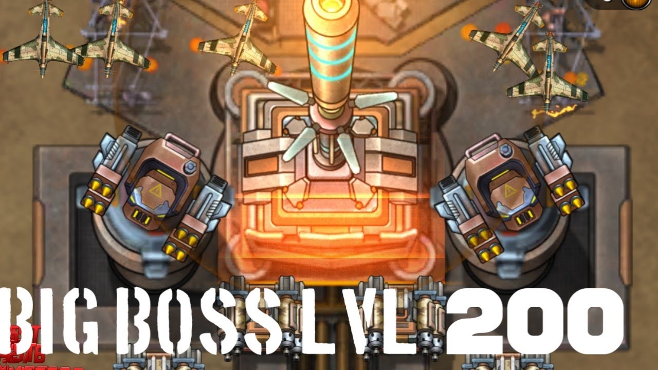 The final boss of all previous bosses LVL 200 #1941 Air Attack 