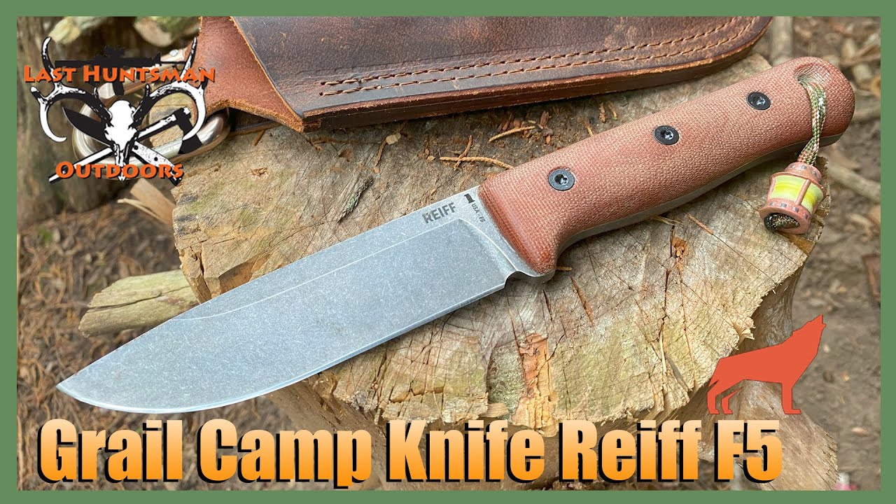 Reiff F5 A Grail Camp Knife #нож #кустарныйремесло #обзор #клинок