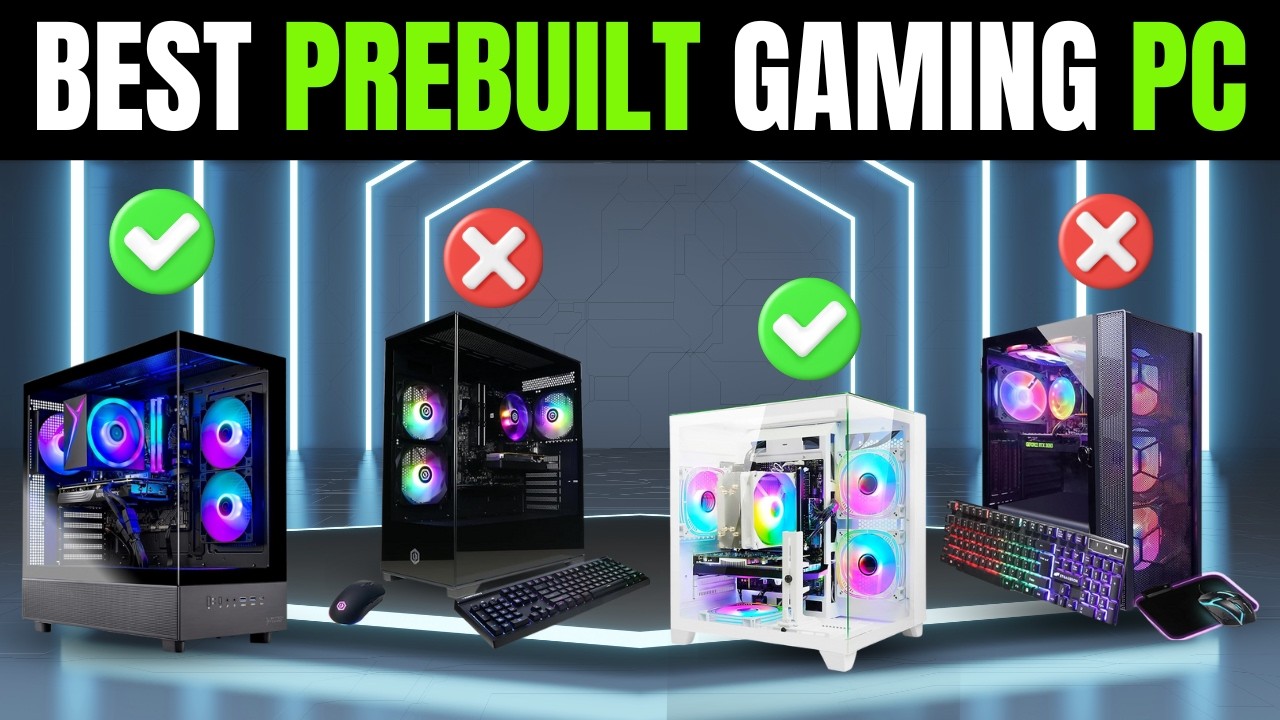 ✅ 7 Best Prebuilt Gaming PCs [2026] 🎮 Amazon Budget & Top Picks for Every Gamer