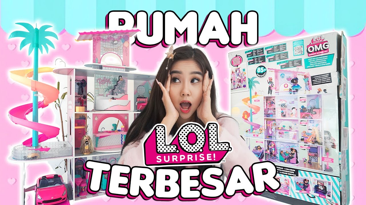UNBOXING RUMAH LOL SURPRISE TERBESAR!! CUMA 7 JUTAAN DOANG GUYS!!