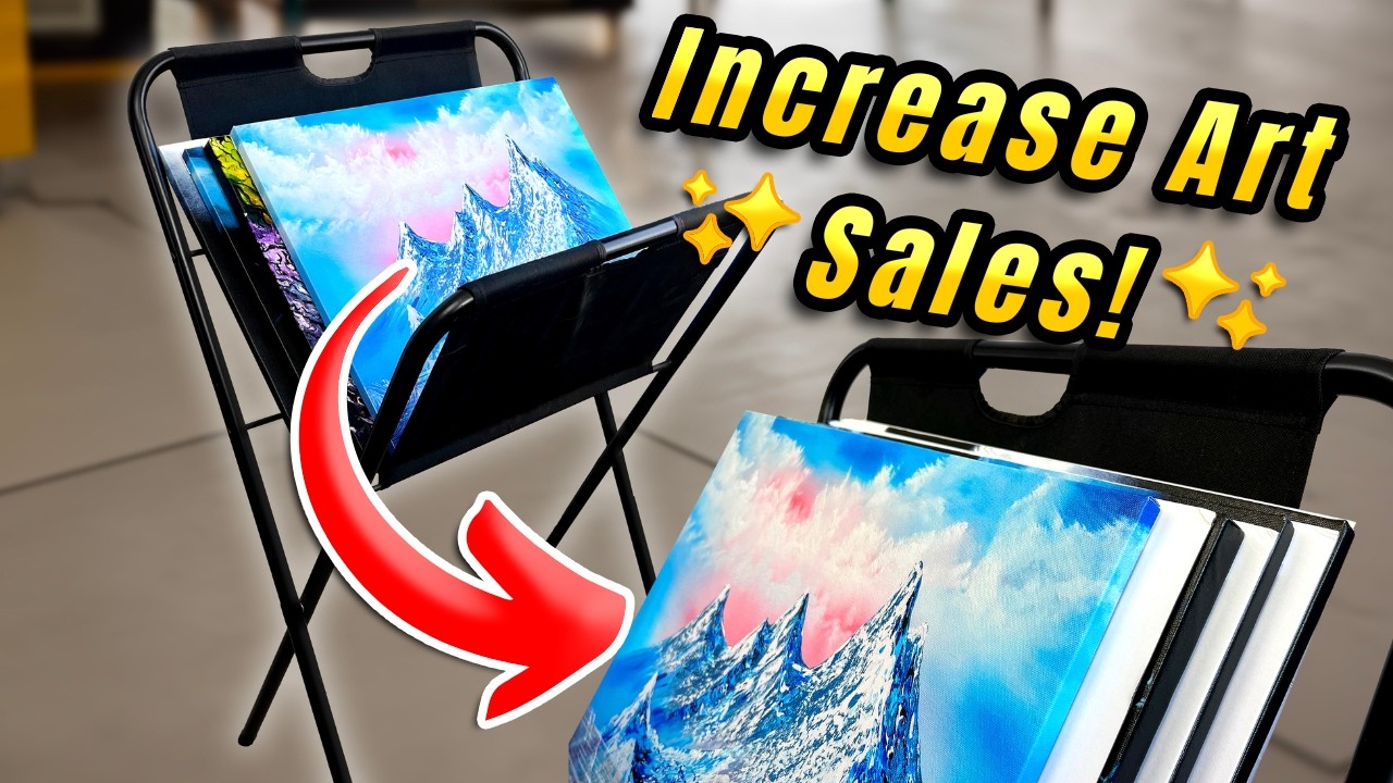Best Art Display Stand For Artists That Want To Sell Today!