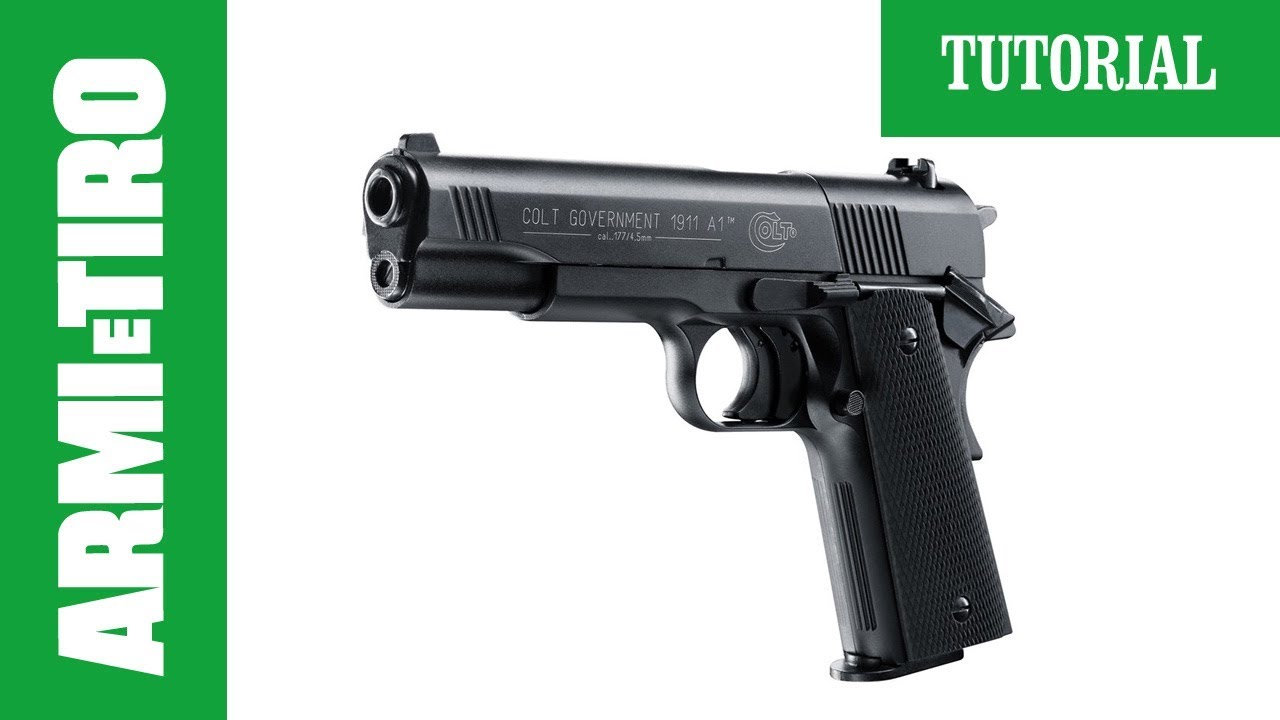 Colt 1911 Government calibro 45: come si smonta e si rimonta - Armi e Tiro