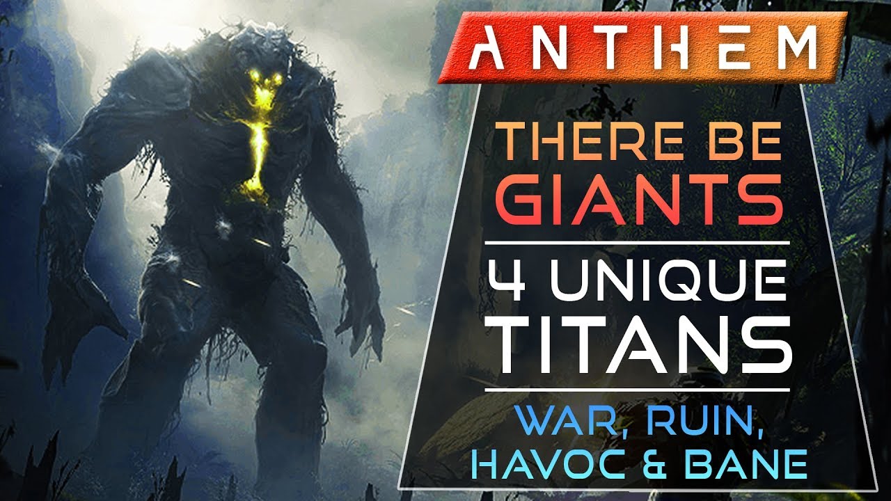 Anthem - There Be Giants Challenge (4 Unique Titans)