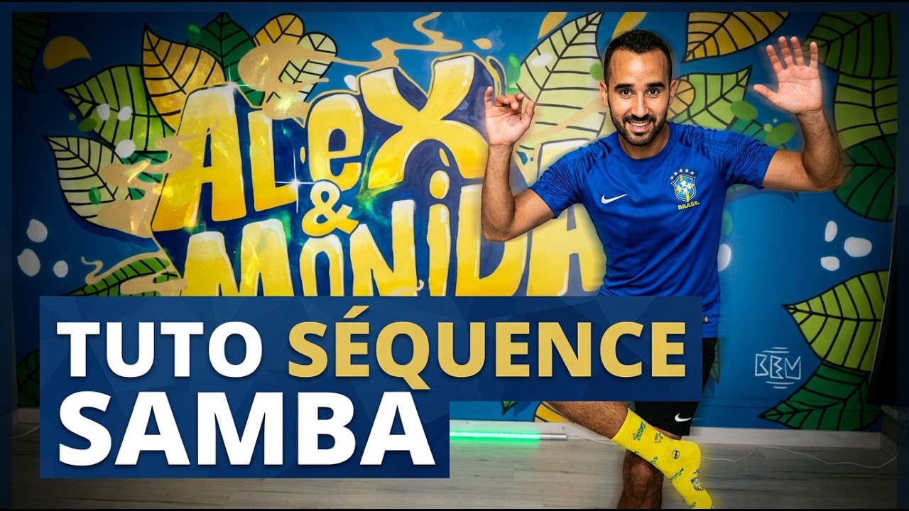 TUTO SEQUENCE SAMBA BRÉSILIENNE - Tutoriel de danse brésilienne - Ep. 26