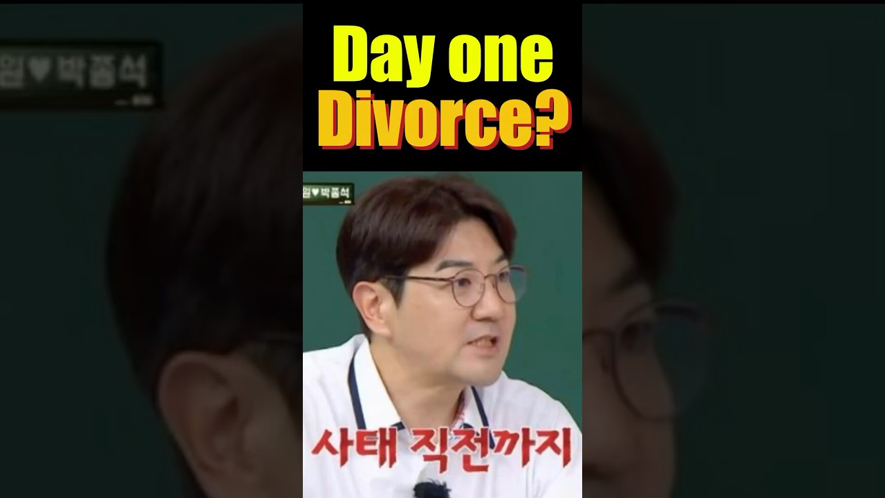 Han Sang-jin &hearts; Park Jung-eun, Divorce Threat from Day One of Honeymoon?!