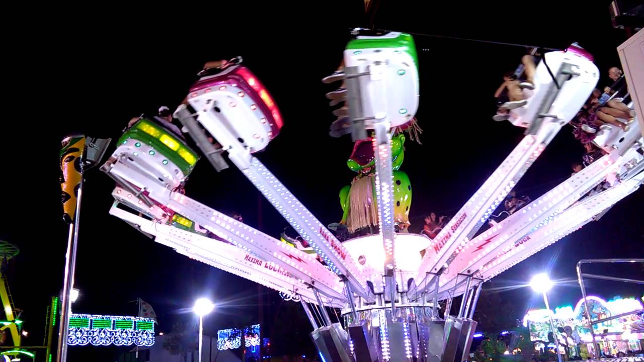 LA RANA LOCA ATRACCION FERIAL ALMERIA 2016