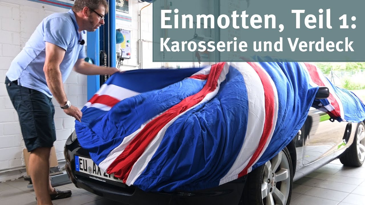 Auto vor dem Winter einmotten: Teil1 - Karosserie und Verdeck