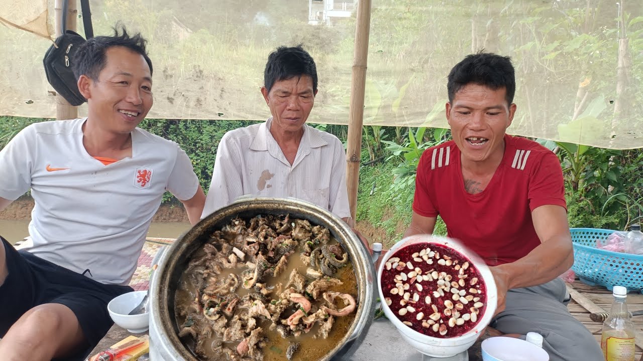 cắt cơn một nồi pịa bò tiết canh (sọn đam mê TV)