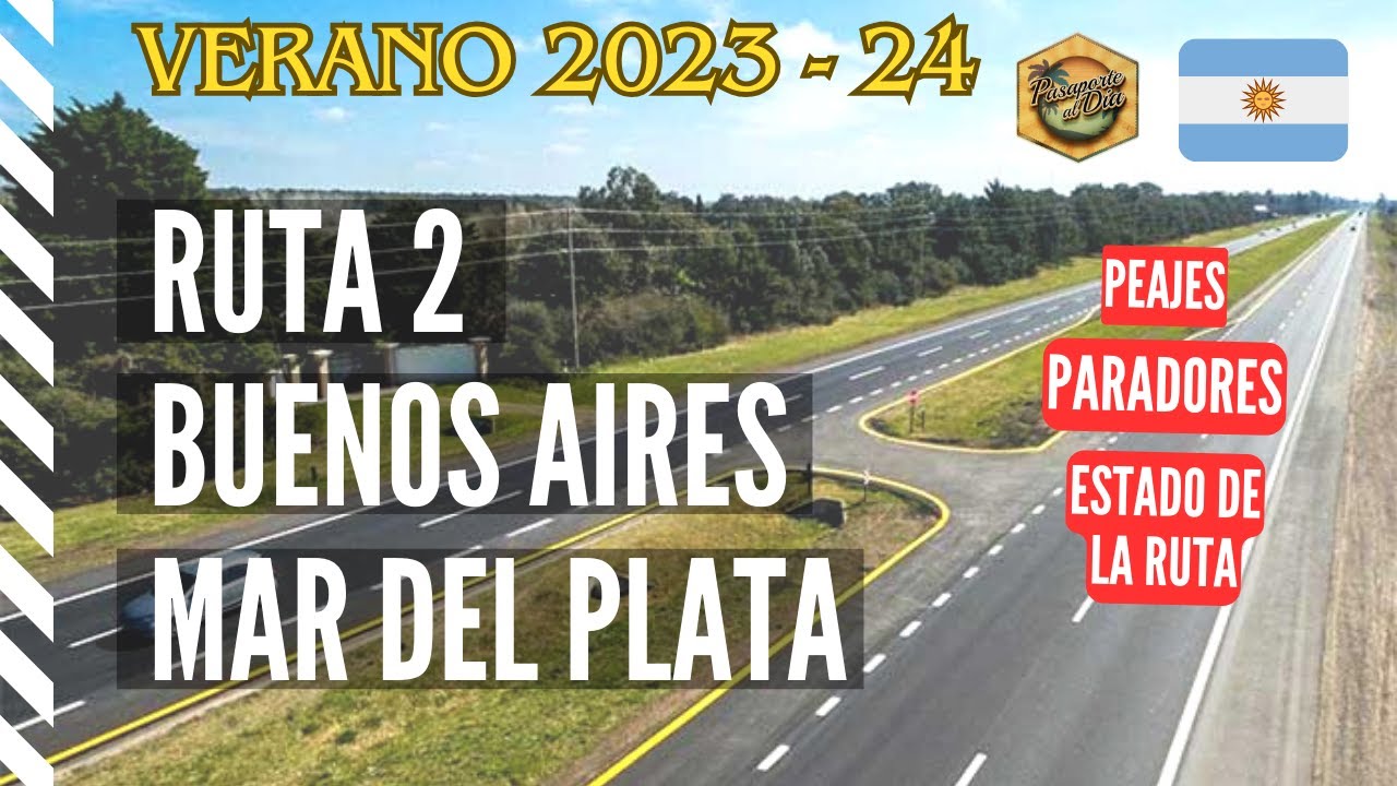 🇦🇷 Ruta 2: Buenos Aires - Mar del Plata 🌞 Verano 2023 - 2024 ✅ Nuestra experiencia
