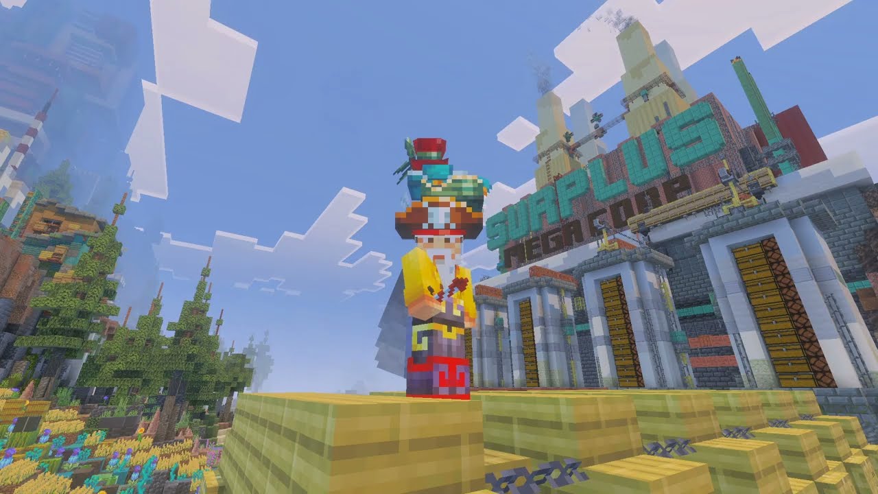 Окраины Редстоун-Сити… | Карта 10-го сезона Hermitcraft от Hermitcraft (36)