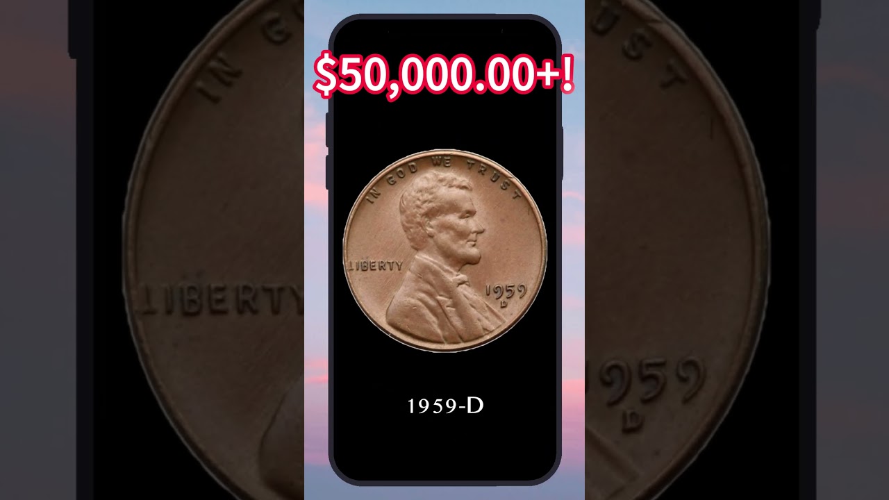 1959‑D Lincoln Cent “1958-D Wheat Reverse Mule” 