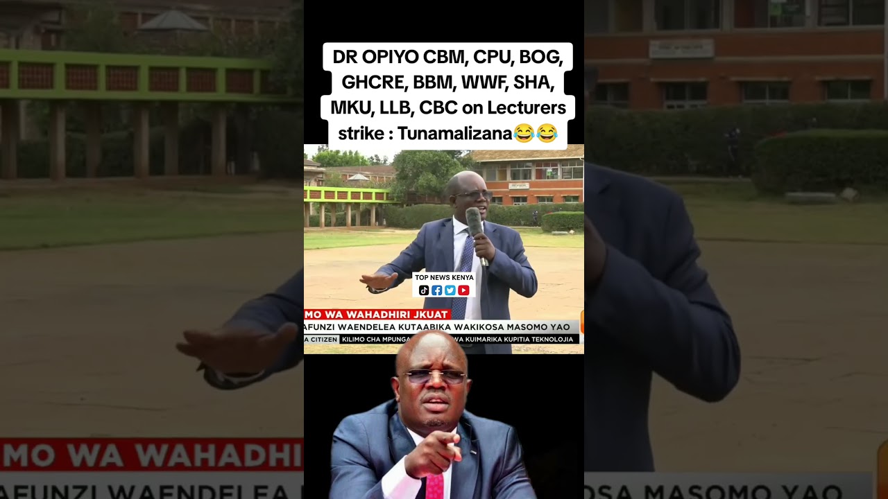 Lecturers strike updates