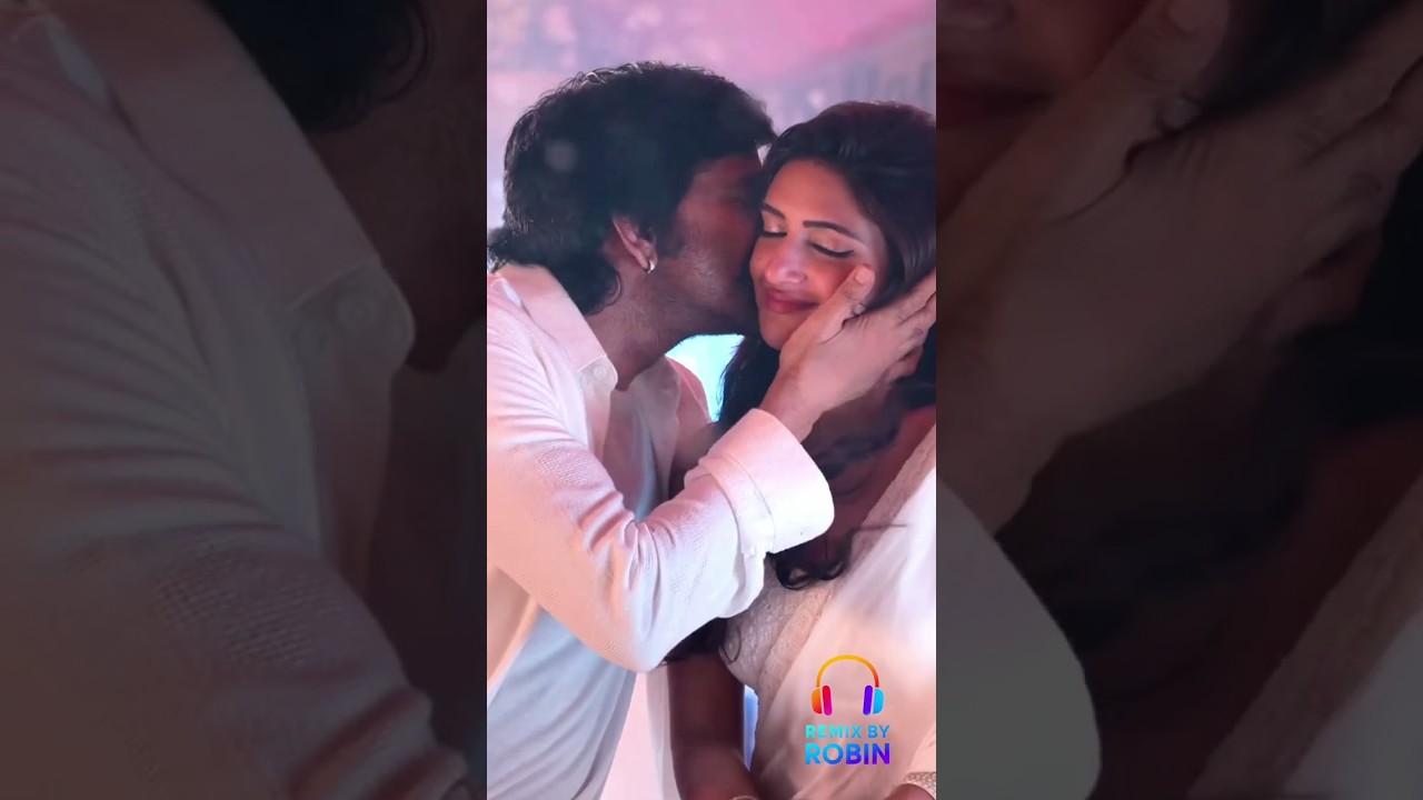 Romantic Moment 💞 | Ravi Teja & Sreeleela | Mass Jathara | Love | Remix By Robin | Shorts