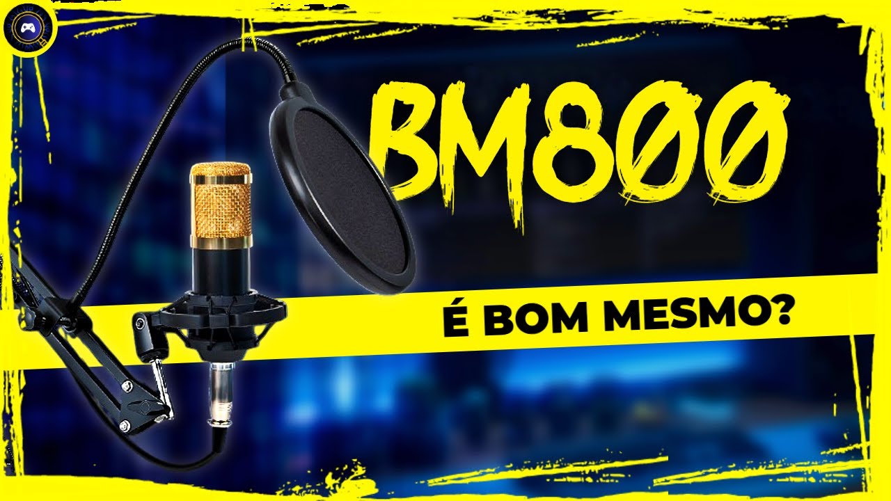BM800: MELHOR MICROFONE CONDENSADOR BARATO CUSTO BENEFÍCIO?