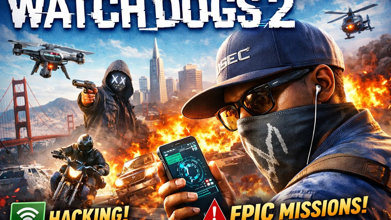 Vida de Hacker em Watch Dogs 2 | Gameplay PT-BR