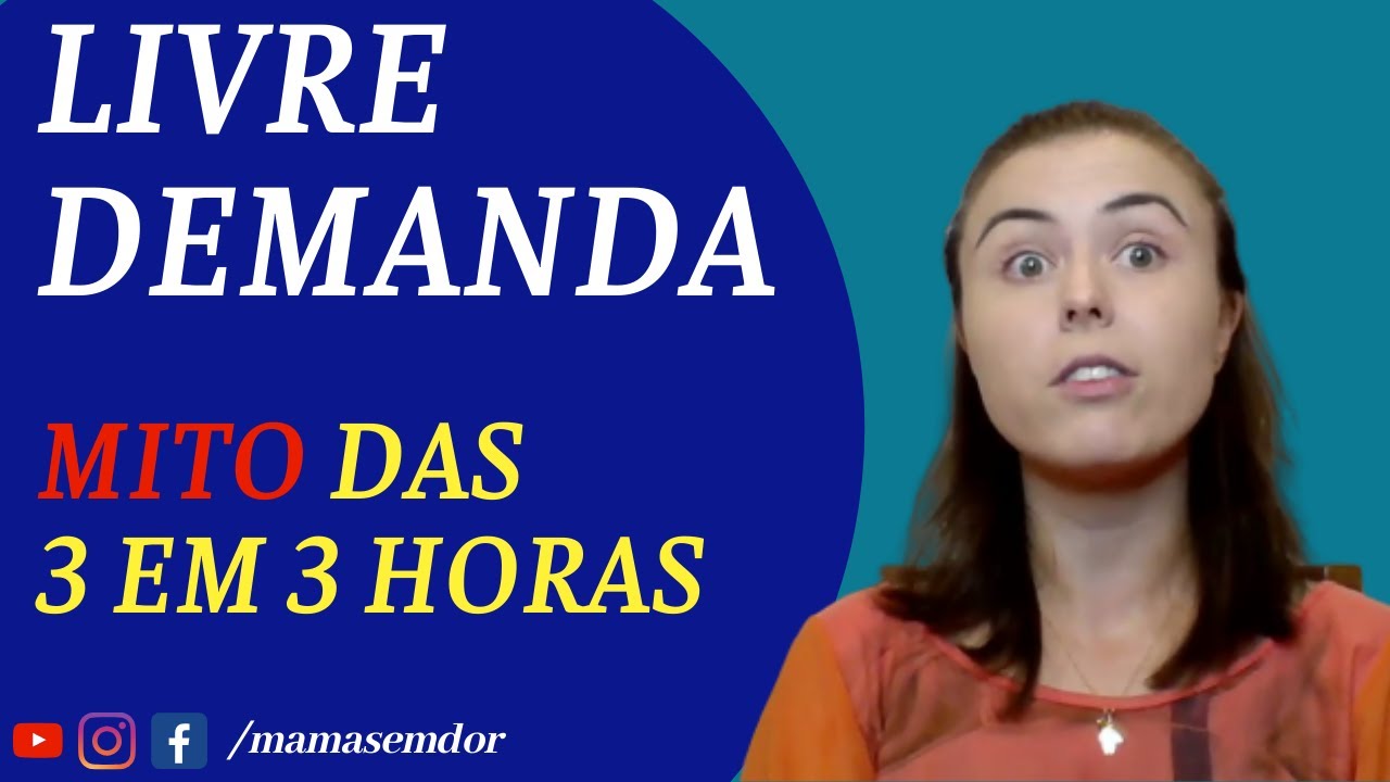 MITO: BEBÊ MAMA de 3 em 3 HORAS. Saiba o porquê!