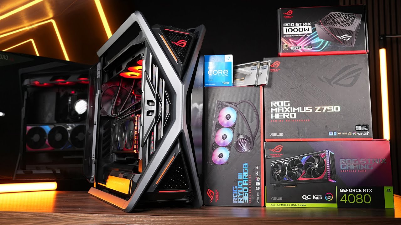 Массивная сборка игрового ПК ROG (144Op Destroyer)
