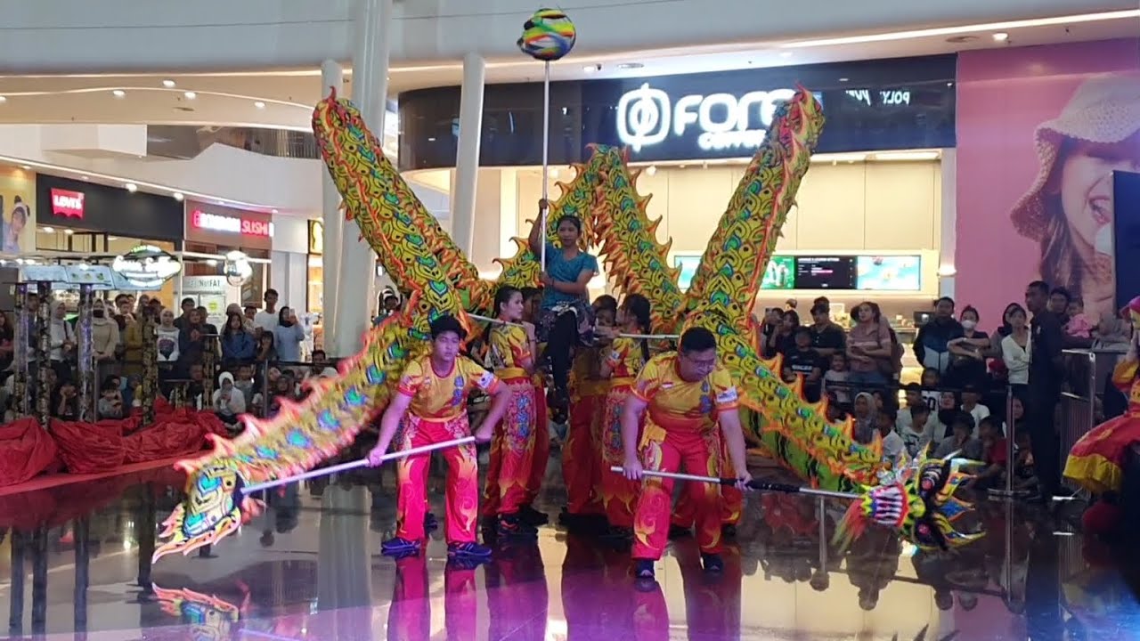 DRAGON DANCE DHARMAPHALA || RESINDA PARK MALL