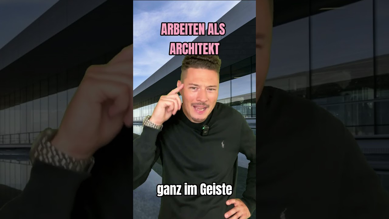 Arbeiten als Architekt - Erwartung VS. Realit&auml;t