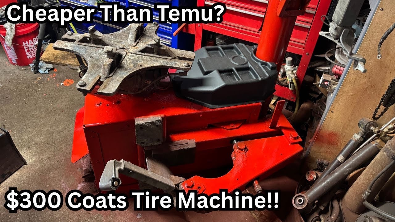 Cheaper Than Temu? Cheapest Coats Rim Clamp Tire Machine I've Ever Found!! Can We Fix It?