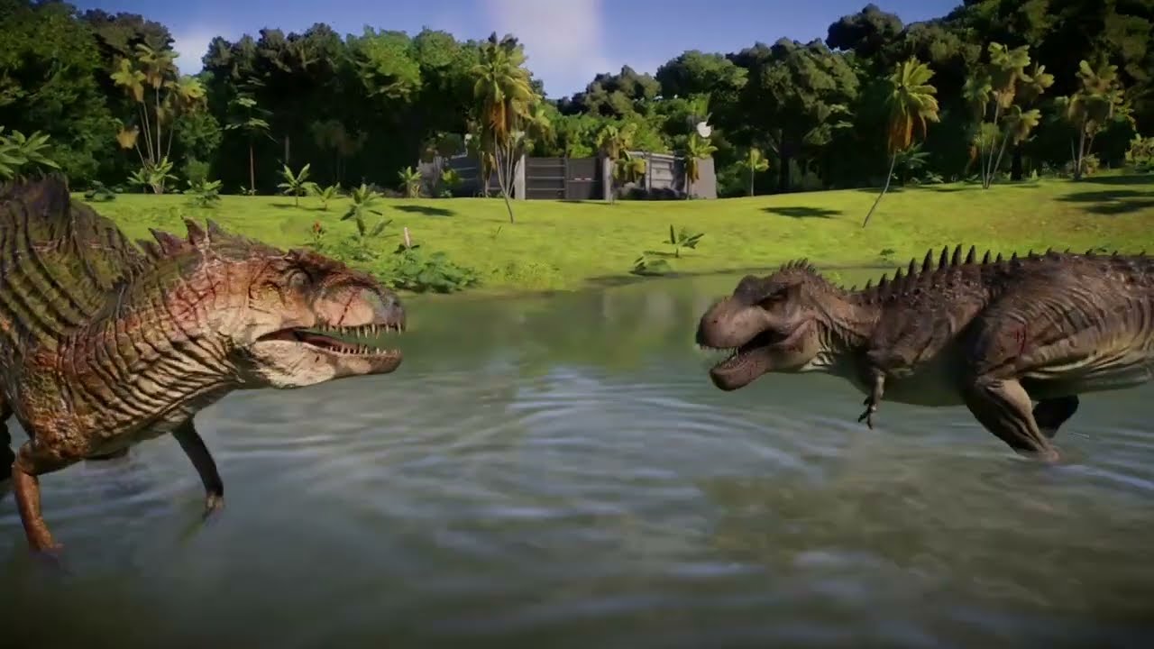 What apex killer will survive?; Tarbosaurus VS Giganotosaurus | JWE2