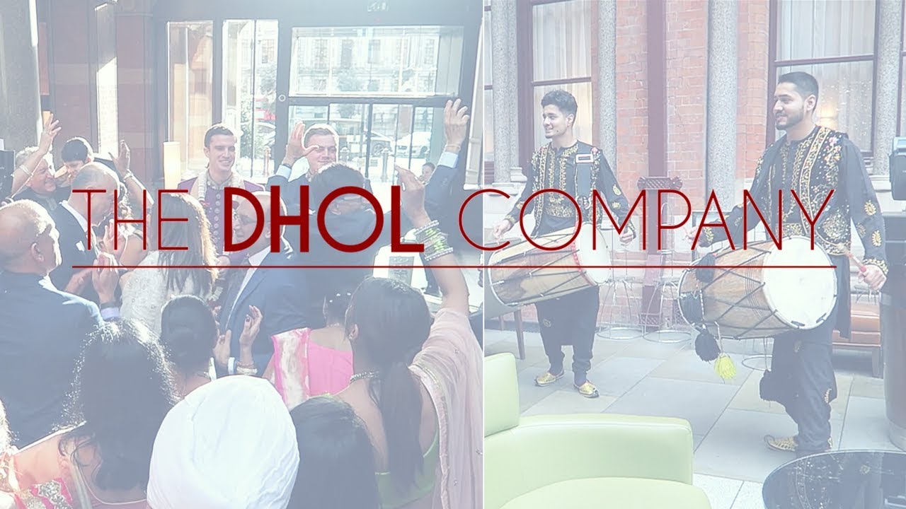 The DHOL Company  |  Groom / Baraat Entrance   |  St Pancras Renaissance Hotel, London