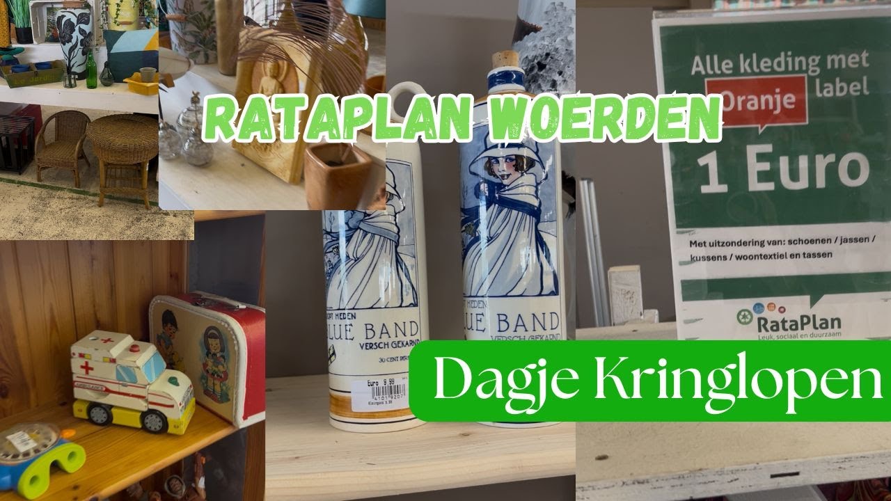 Rataplan Woerden I Dagje Kringlopen I Kringloopwinkel I Tweedehands