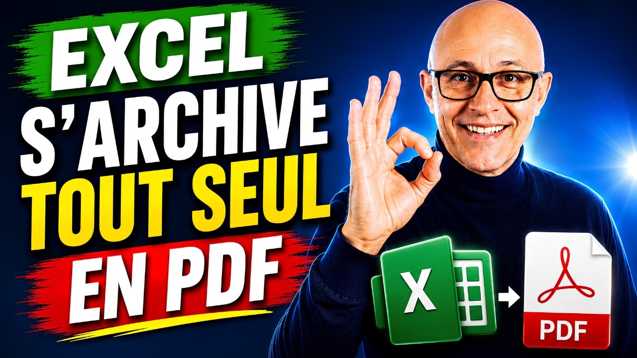Gagnez du Temps | PDF Excel Automatique en 30s ! 🚀