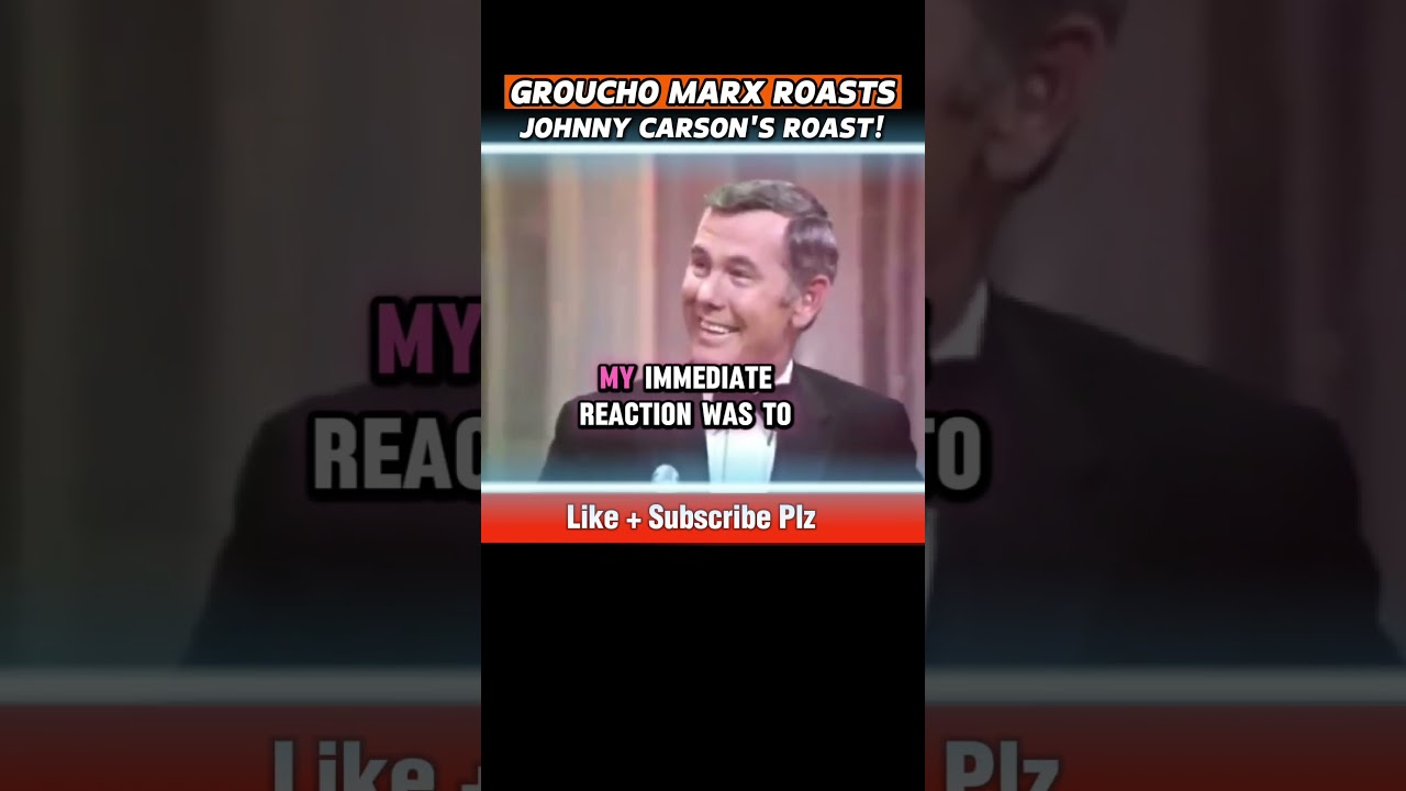 Groucho Marx Roasts Being at Johnny Carson's Roast! 