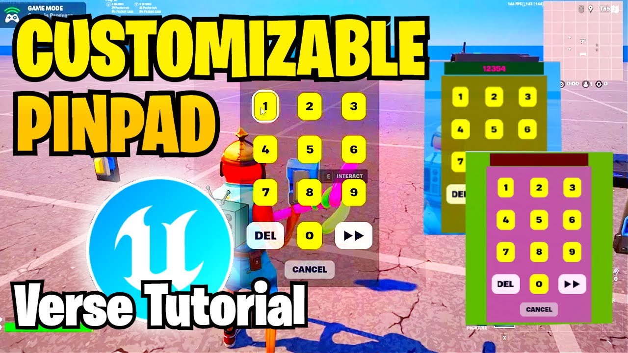Easy Customizable Pinpad Device in UEFN! (Verse Tutorial) | My Addition  From@MaestroShark