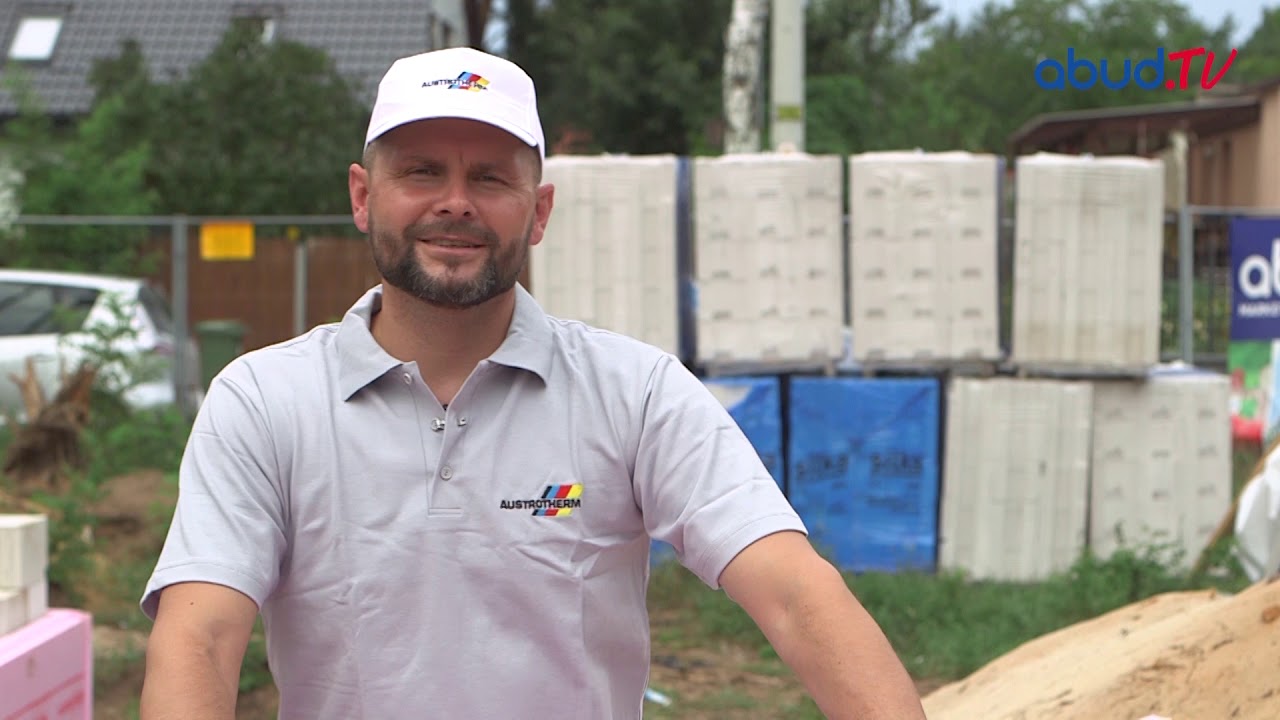 Budowa domu z Abud - Izolacja fundamentów / część 3 - Styrodur Austrotherm XPS