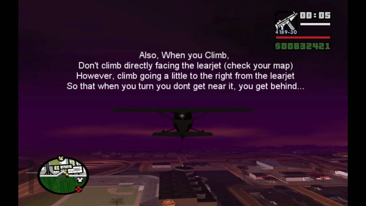 GTA San Andreas FreeFall Mission Tutorial (HD)