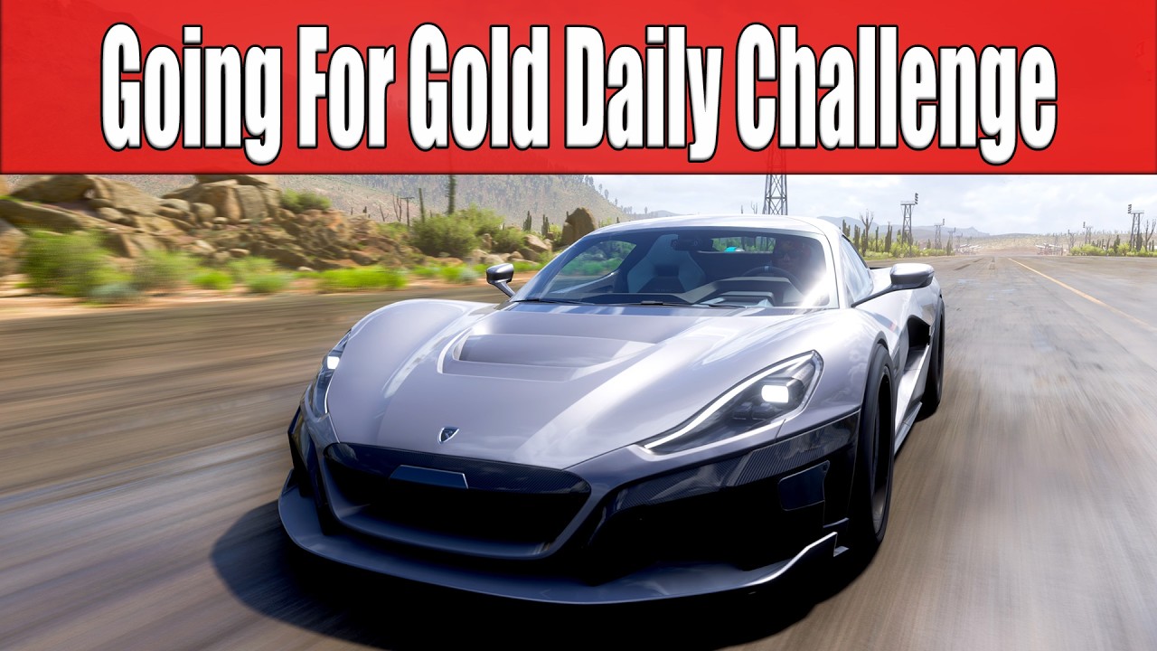 Forza Horizon 5 Going For Gold Daily Challenge Earn 6 Stars from PR Stunts within 2 minutes