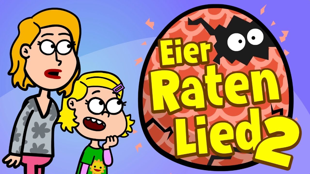 ♪ ♪ Kinderlied Ratespiel - Eier Raten Lied 2 - Hurra Kinderlieder