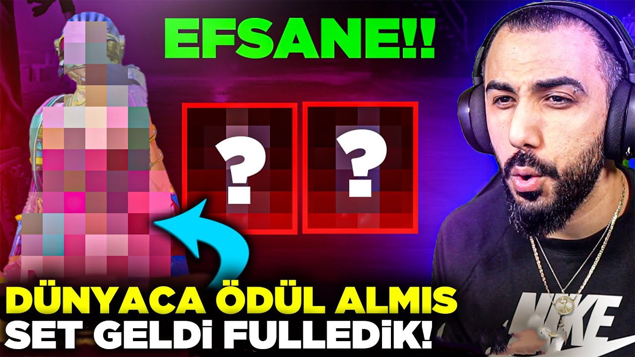 DÜNYA'DA ÖDÜL ALMIŞ EN İYİ SET GELDİ!! 😮 HEPSİNİ FULLEDİM AŞIRI İYİ!! | PUBG MOBILE
