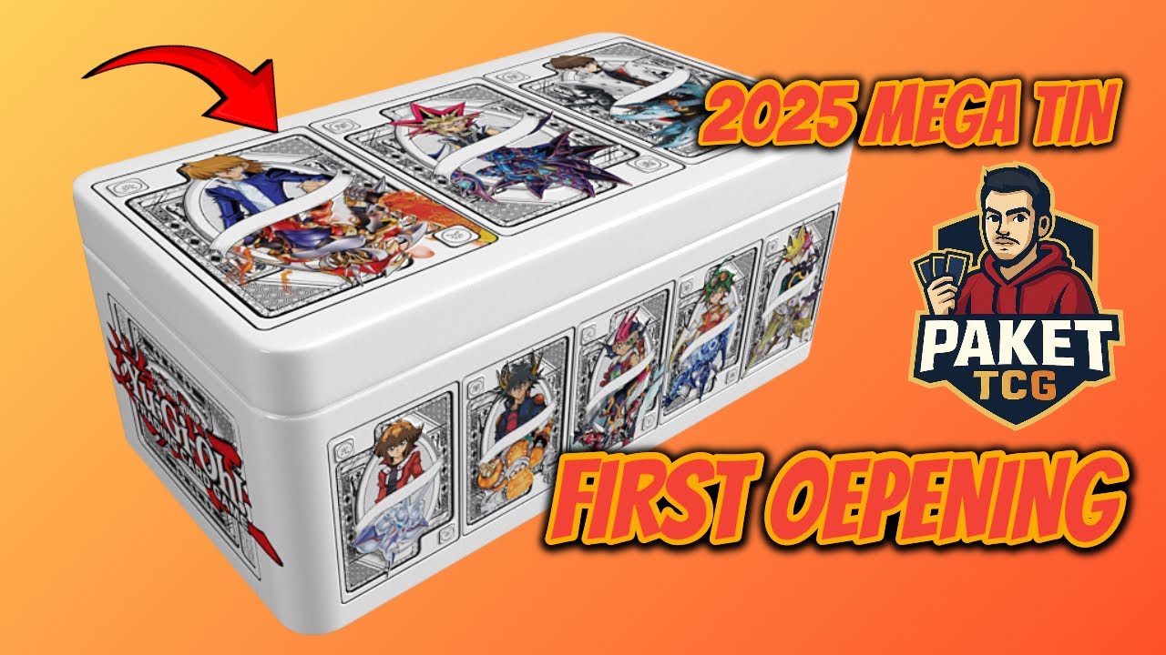 Opening 2025 Yu Gi Oh! Mega Tin