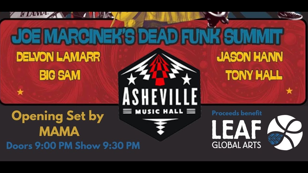 23rd Annual Enter The Earth Xmas Party! Joe Marcinek Dead Funk Summit Asheville Music Hall 12-12-25