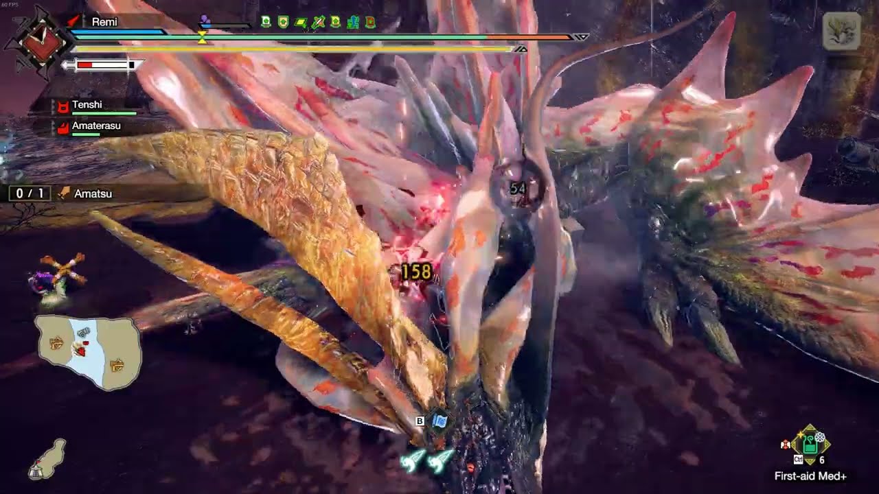 Monster Hunter Rise: Sunbreak | Amatsu Lance solo 6'32