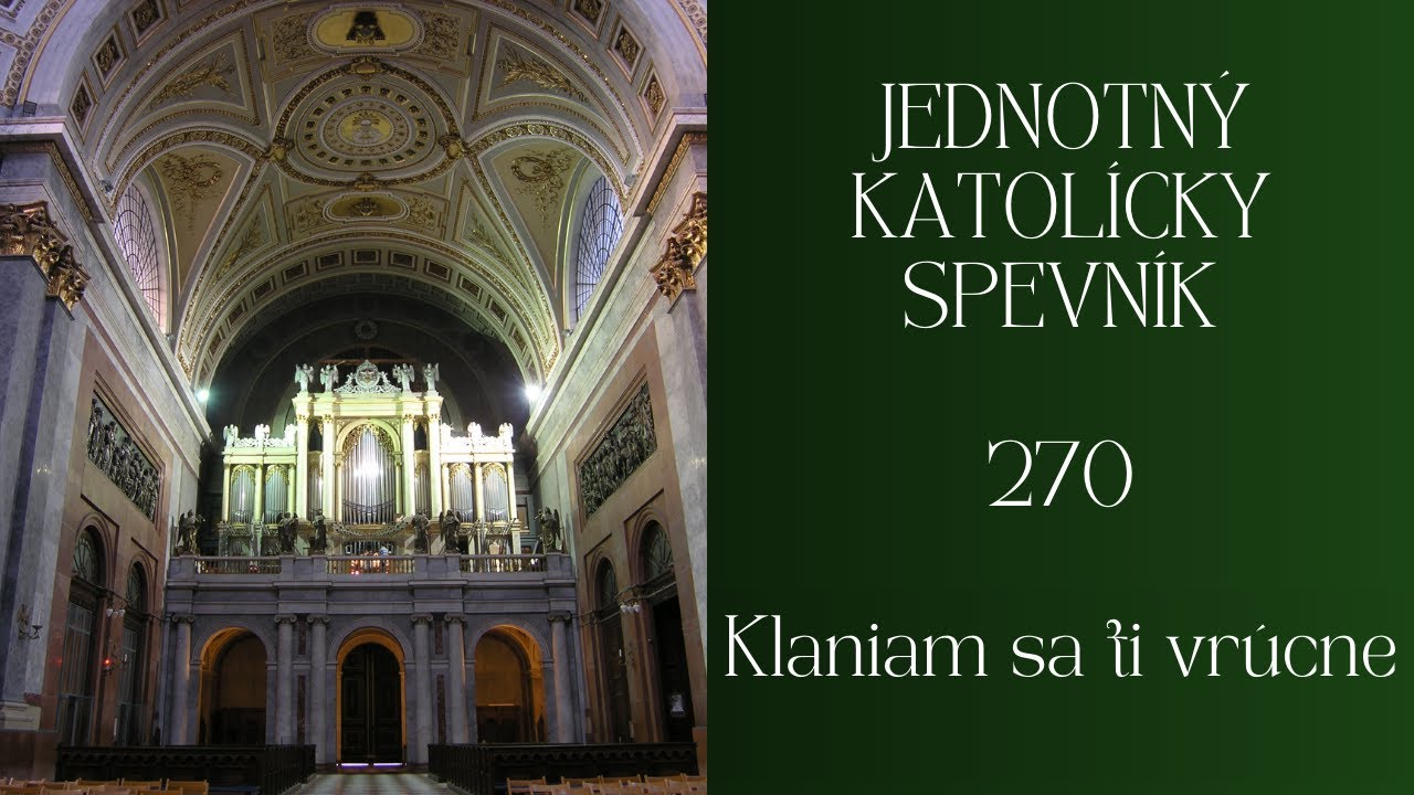 JKS 270 Klaniam sa ti vrúcne